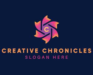 Creative Flower Startup logo design