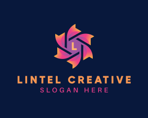 Creative Flower Startup logo design