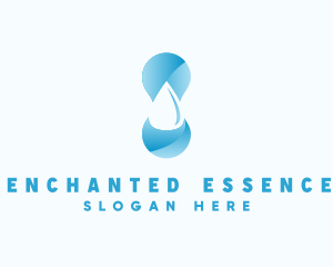 Water Supply Droplet logo design