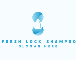 Water Supply Droplet logo design