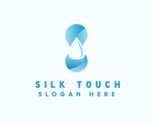 Water Supply Droplet logo design