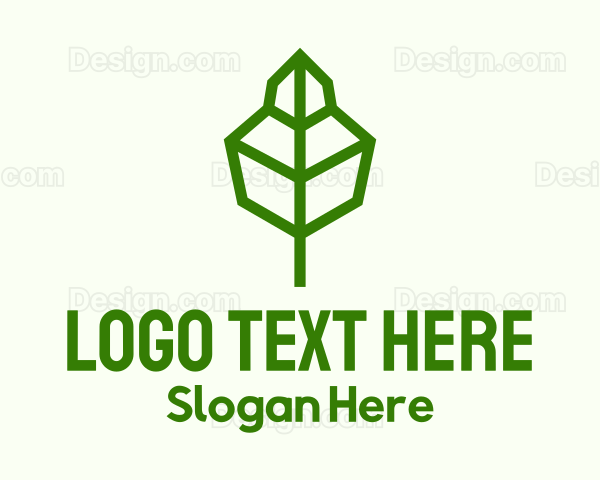 Natural Tree Leaf Logo