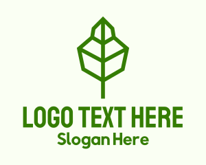 Natural Tree Leaf  logo