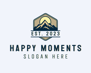 Outdoor Alpine Mountain Logo