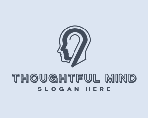 Mental Health Psychology Therapy logo design