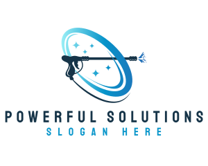 Power Wash Cleaner logo design