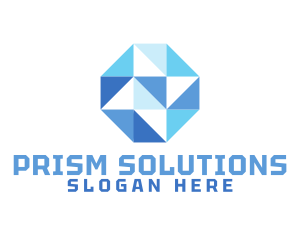 Simple Modern Octagon Business logo