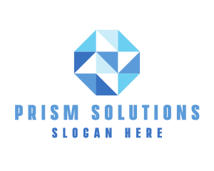 Simple Modern Octagon Business logo design