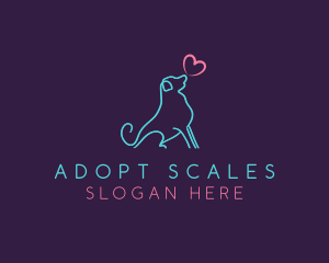 Dog Love Shelter logo design