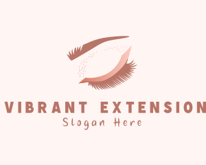 Beauty Eyelash Relaxation logo design