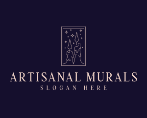 Artisanal Souvenir Candle logo design