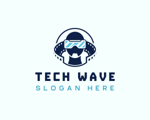 Vr Movie Tech logo