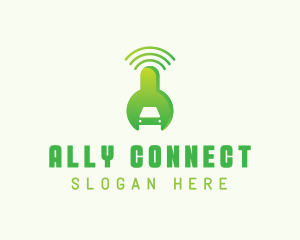 Wifi Car Repair logo design