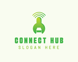 Wifi Car Repair logo design