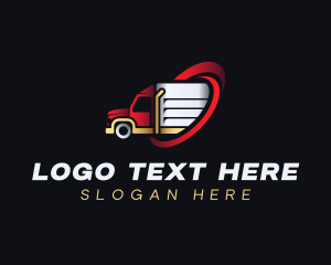 Truck Logistics Courier logo