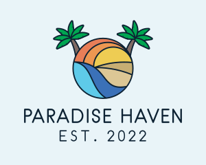 Palm Tree Summer Resort  logo