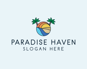 Palm Tree Summer Resort  logo