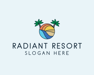 Palm Tree Summer Resort  logo