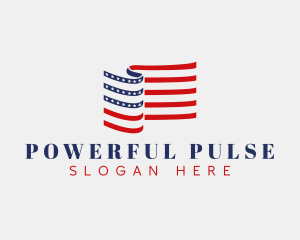 United States Patriotic Flag logo