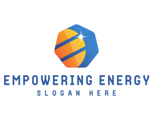 Solar Power Technology logo design