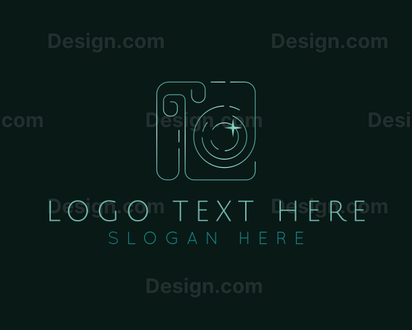 Elegant Camera Photography Logo