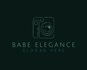 Elegant Camera Photography logo design