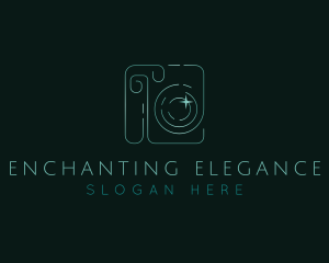 Elegant Camera Photography logo design