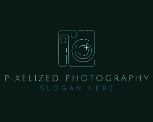 Elegant Camera Photography logo design