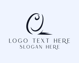 Feminine Glam Letter O logo