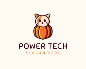 Pumpkin Cat Pet logo