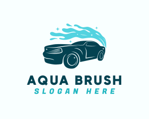 Clean Splash Car logo design