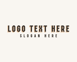 Masculine Retro Professional logo