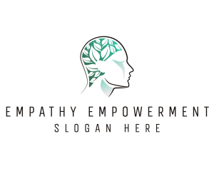 Leaf Mindset Therapy logo design