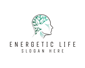 Leaf Mindset Therapy logo design