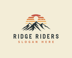 Mountain Peak Adventure logo design