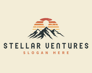 Mountain Peak Adventure logo design