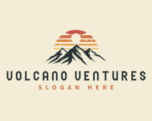 Mountain Peak Adventure logo design