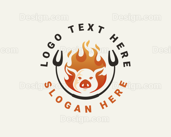 Hot Grill Pork Logo