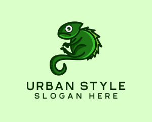 Iguana Lizard Gecko logo