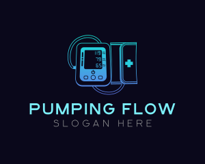 Medical Blood Pressure Equipment logo design