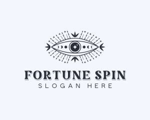 Tarot Eye Fortune Telling logo design