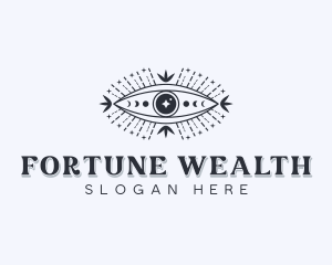 Tarot Eye Fortune Telling logo design