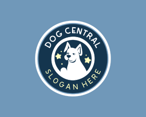 Canine Dog Grooming logo design