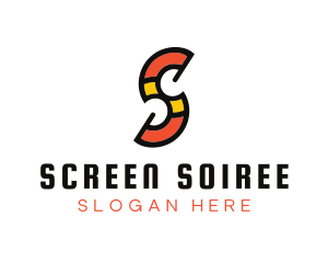 Modern Artsy Letter S logo design