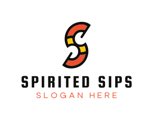 Modern Artsy Letter S logo design