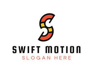 Modern Artsy Letter S logo design