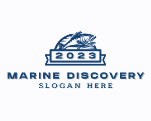 Marine Fishing Fisheries logo design