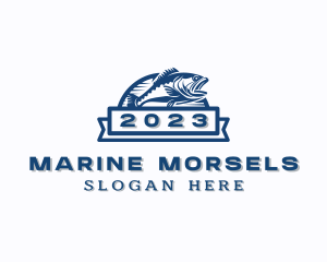 Marine Fishing Fisheries logo design