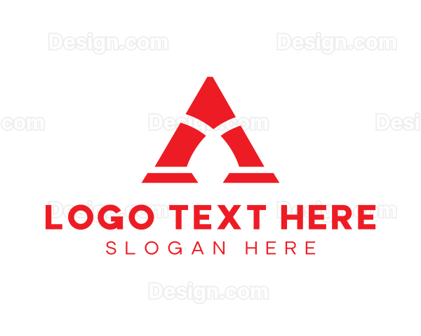 Business Construction Letter A Logo