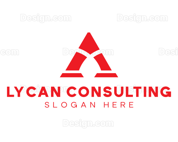 Business Construction Letter A Logo